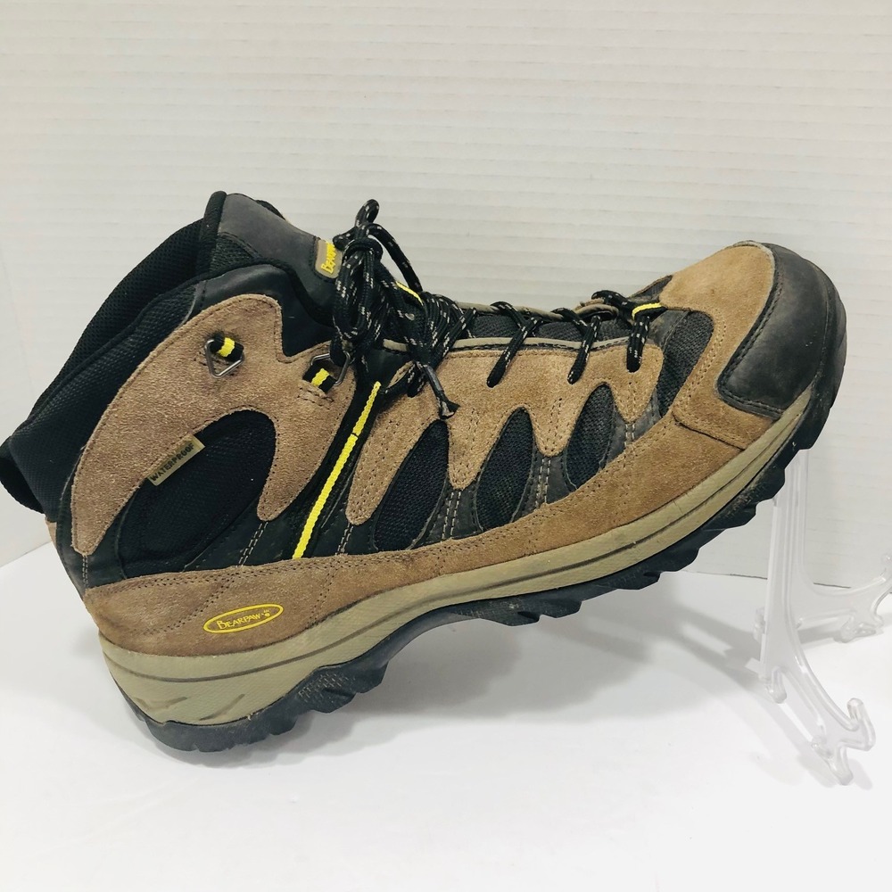 Bearpaw Ernest Suede Hiking Boots Gorpcore Utility All Terrain Mens 13